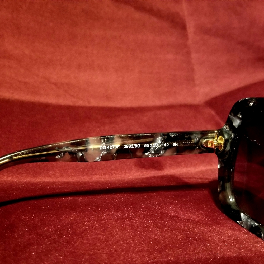 Dolce & Gabbana DG 4273 Sunglasses Grey Marble - Picture 6 of 9